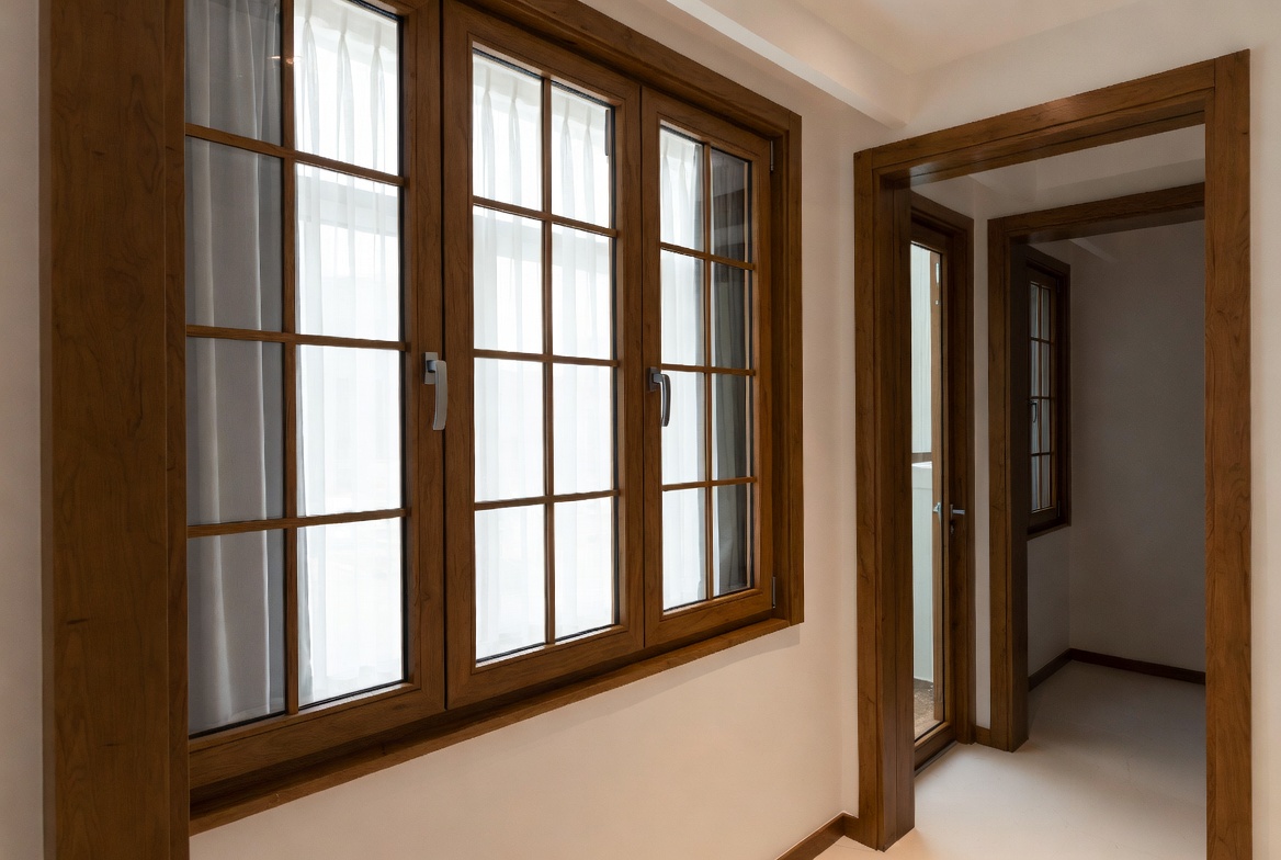 Окна с ламинацией